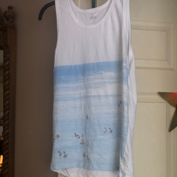 Old Navy White Tank Top - Picture 1 of 2